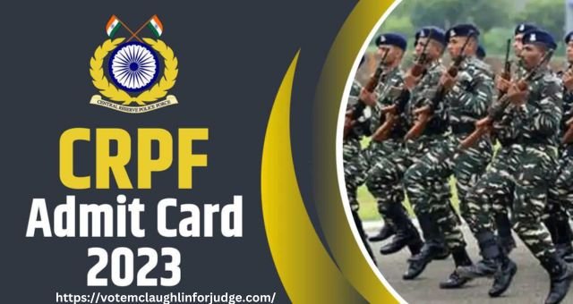 CRPF Admit Card